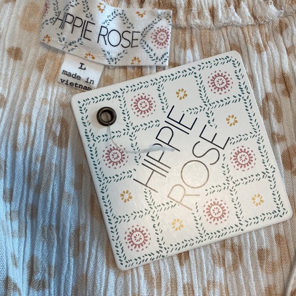 Hippie Rose~Wrap Style Sleeveless V-Neck~ Tank~Jr.~ Size L~NWT - Picture 6 of 12